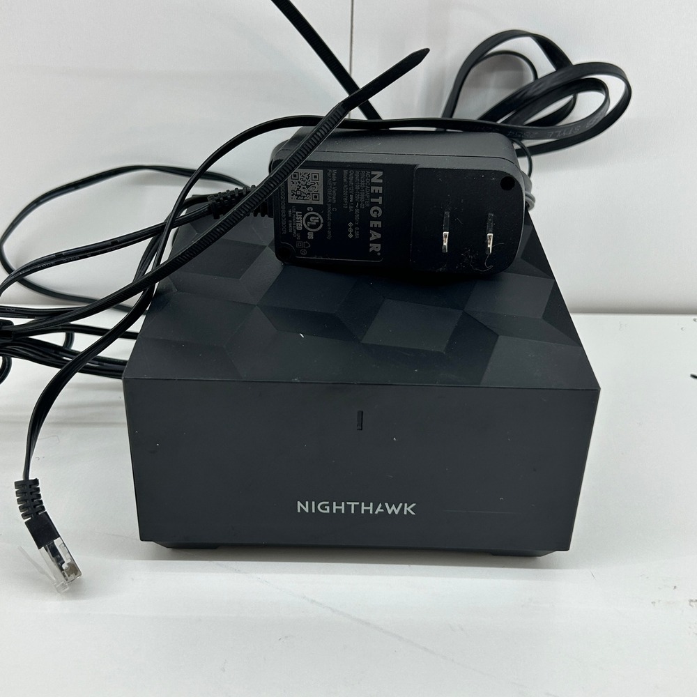 NETGEAR Nighthawk MR60 Mesh WiFi 6 Router Black Tested Working
